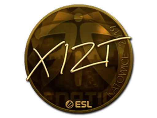 Sticker | Xizt (Gold) | Katowice 2019