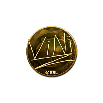 Sticker | VINI (Gold) | Katowice 2019