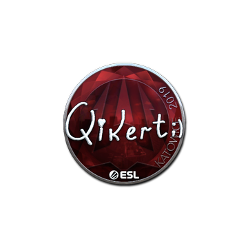 Sticker | qikert (Foil) | Katowice 2019