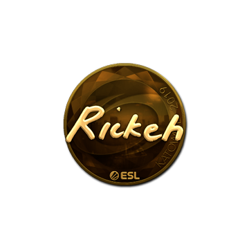 Sticker | Rickeh (Gold) | Katowice 2019
