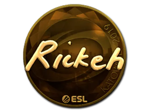 Sticker | Rickeh (Gold) | Katowice 2019