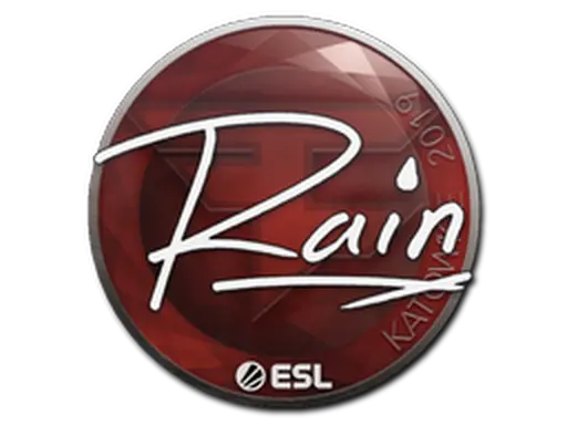 Sticker | rain | Katowice 2019