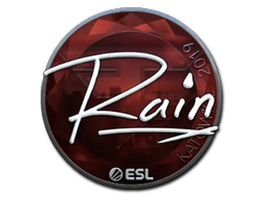 Sticker | rain (Foil) | Katowice 2019