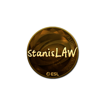 Sticker | stanislaw (Gold) | Katowice 2019