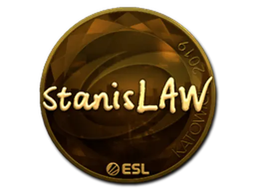 Sticker | stanislaw (Gold) | Katowice 2019