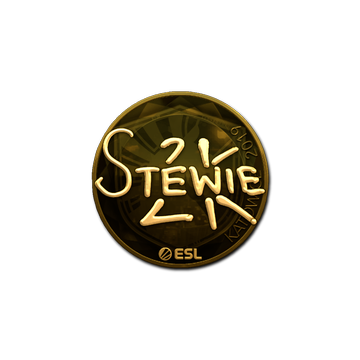 Sticker | Stewie2K (Gold) | Katowice 2019