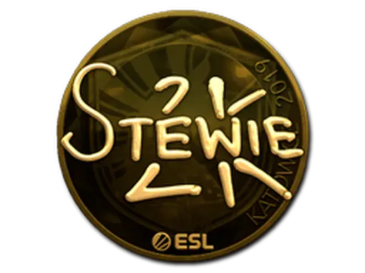 Sticker | Stewie2K (Gold) | Katowice 2019
