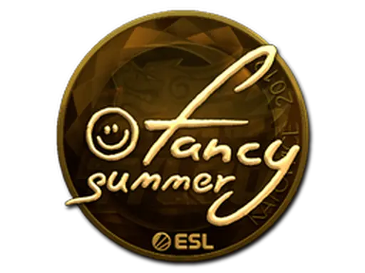 Sticker | Summer (Gold) | Katowice 2019