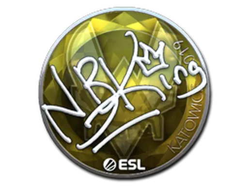 Sticker | NBK- (Foil) | Katowice 2019