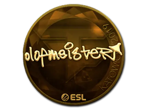 Sticker | olofmeister (Gold) | Katowice 2019