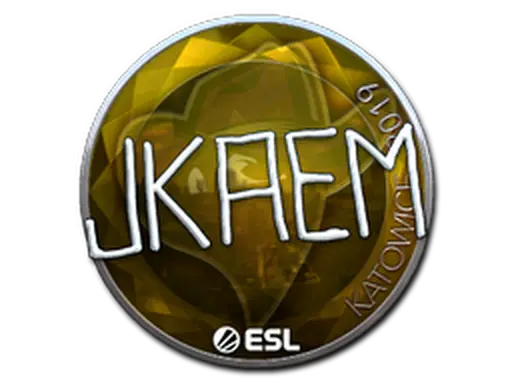 Sticker | jkaem (Foil) | Katowice 2019