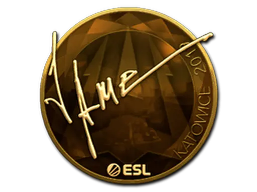 Sticker | Jame (Gold) | Katowice 2019