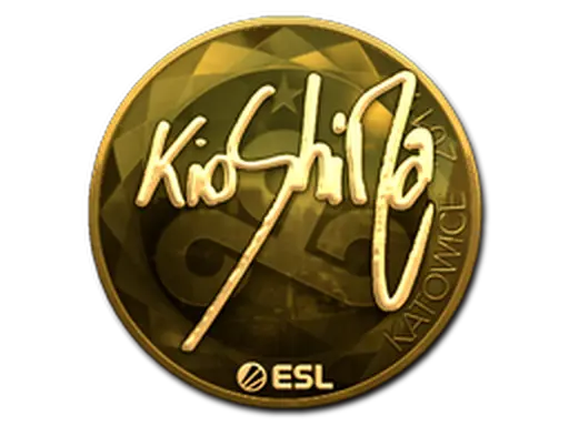 Sticker | kioShiMa (Gold) | Katowice 2019