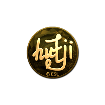 Sticker | hutji (Gold) | Katowice 2019