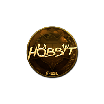 Sticker | Hobbit (Gold) | Katowice 2019