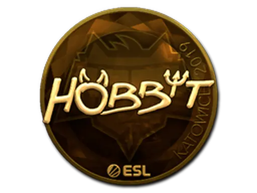Sticker | Hobbit (Gold) | Katowice 2019