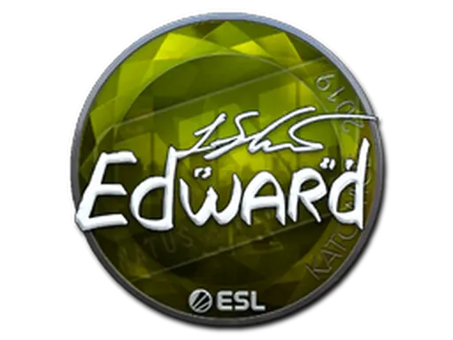 Sticker | Edward (Foil) | Katowice 2019