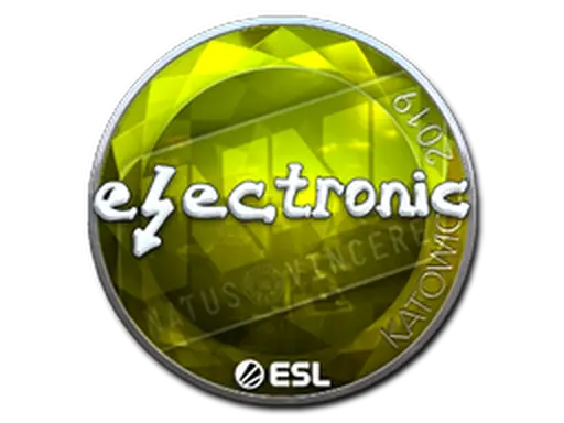 Sticker | electronic (Foil) | Katowice 2019