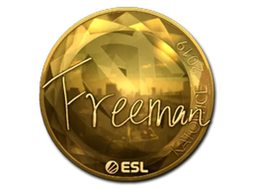 Sticker | Freeman (Gold) | Katowice 2019