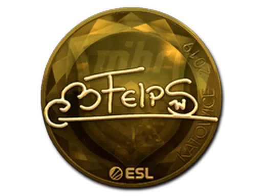 Sticker | felps (Gold) | Katowice 2019