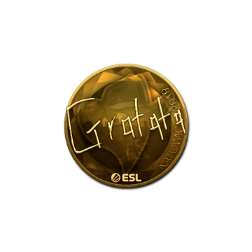 Sticker | Gratisfaction (Gold) | Katowice 2019