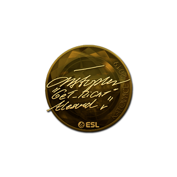 Sticker | GeT_RiGhT (Gold) | Katowice 2019