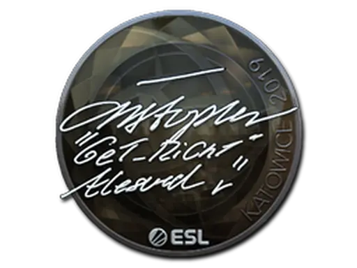 Sticker | GeT_RiGhT (Foil) | Katowice 2019