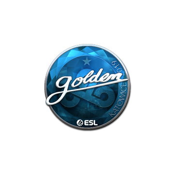 Sticker | Golden (Foil) | Katowice 2019