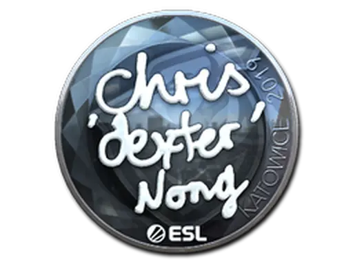 Sticker | dexter (Foil) | Katowice 2019