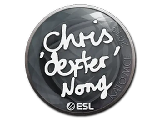 Sticker | dexter | Katowice 2019