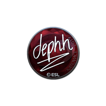 Sticker | dephh (Foil) | Katowice 2019