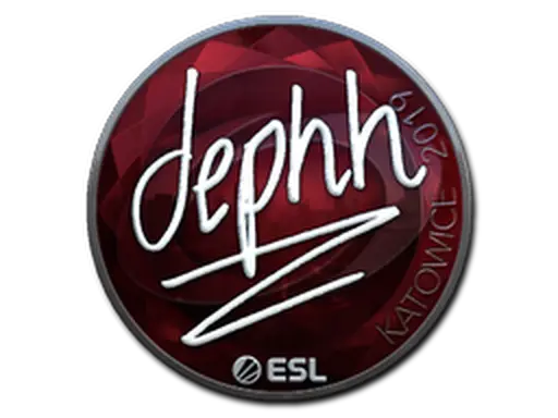 Sticker | dephh (Foil) | Katowice 2019
