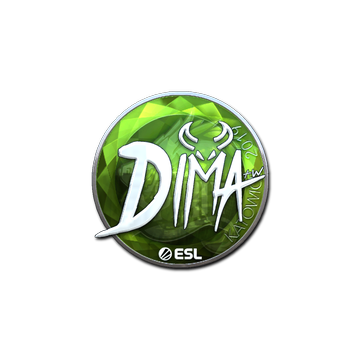 Sticker | Dima (Foil) | Katowice 2019