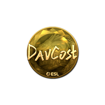 Sticker | DavCost (Gold) | Katowice 2019