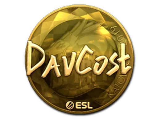 Sticker | DavCost (Gold) | Katowice 2019