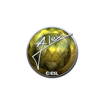 Sticker | ALEX (Foil) | Katowice 2019