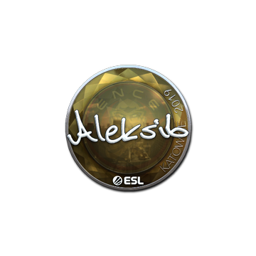 Sticker | Aleksib (Foil) | Katowice 2019
