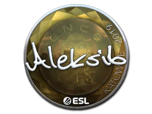Sticker | Aleksib (Foil) | Katowice 2019