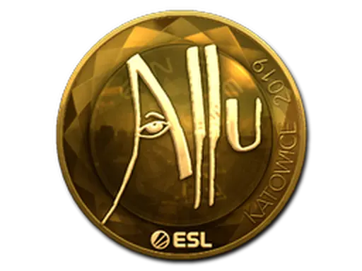 Sticker | allu (Gold) | Katowice 2019