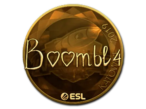 Sticker | Boombl4 (Gold) | Katowice 2019