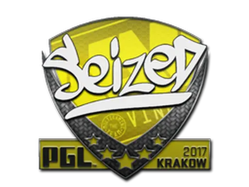 Sticker | seized | Krakow 2017
