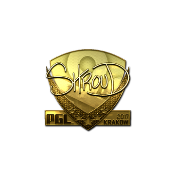 Sticker | shroud (Gold) | Krakow 2017