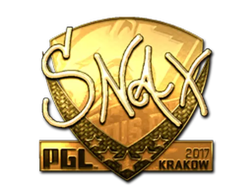 Sticker | Snax (Gold) | Krakow 2017