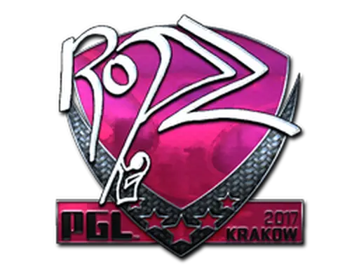 Sticker | ropz (Foil) | Krakow 2017