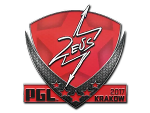 Sticker | Zeus | Krakow 2017