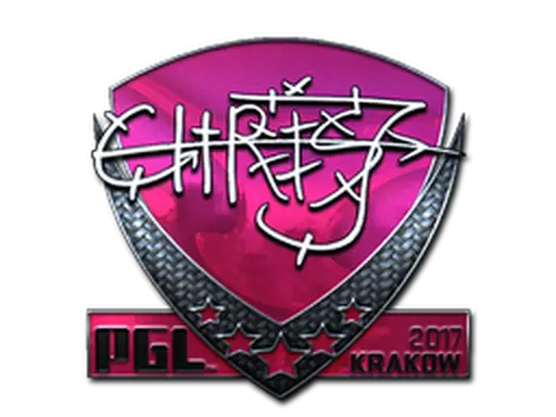 Sticker | chrisJ (Foil) | Krakow 2017