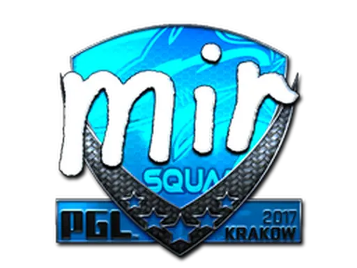 Sticker | mir (Foil) | Krakow 2017