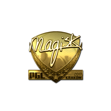 Sticker | Magisk (Gold) | Krakow 2017