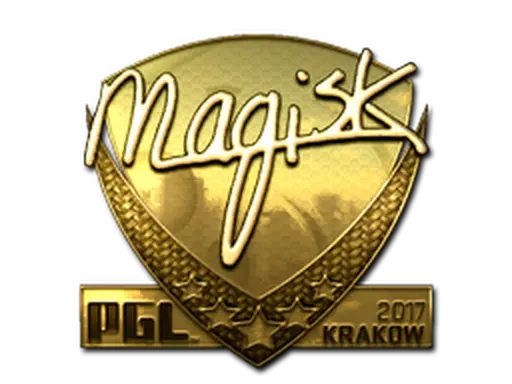 Sticker | Magisk (Gold) | Krakow 2017