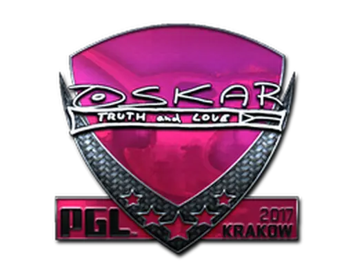 Sticker | oskar (Foil) | Krakow 2017